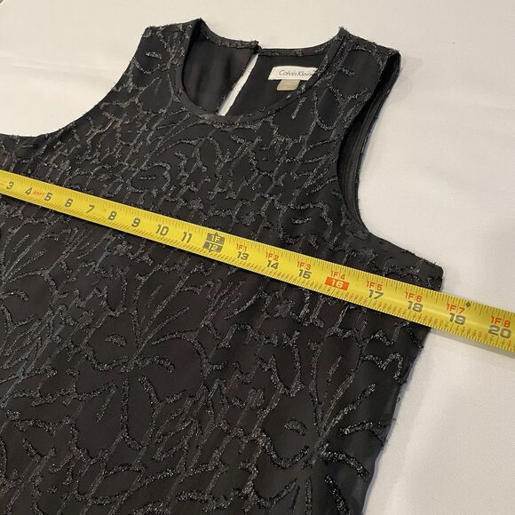 Calvin Klein Cocktail Dress Black 6 - Picture 9 of 10
